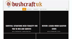 Desktop Screenshot of bushcraftuk.com