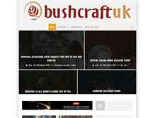 Tablet Screenshot of bushcraftuk.com